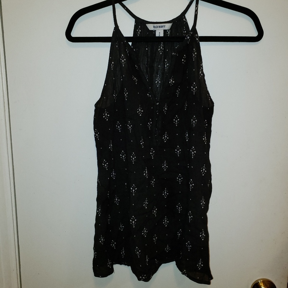 🌻 Cute Black Tank Top